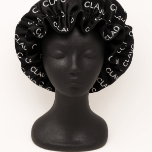 Claudia Q Silk Bonnets - Black