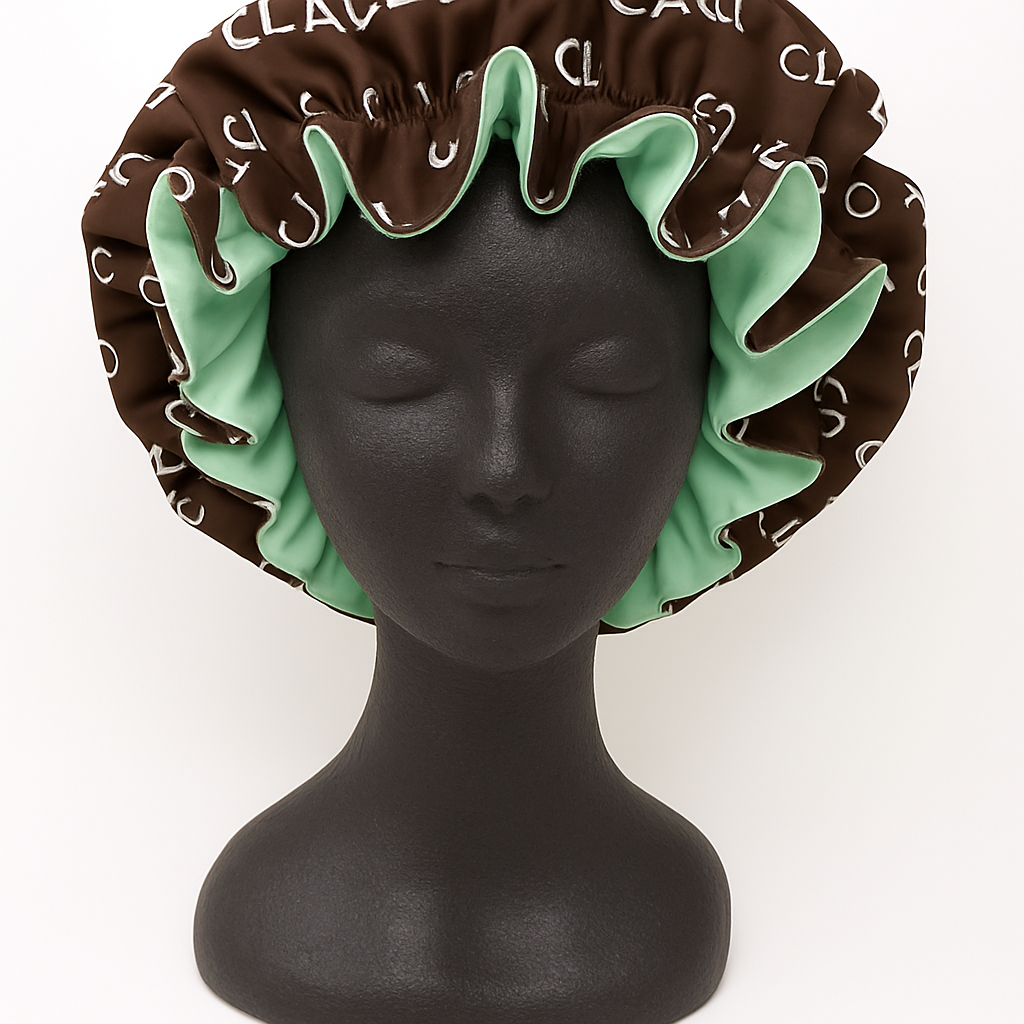 Claudia Q Silk Bonnets - Mint Green