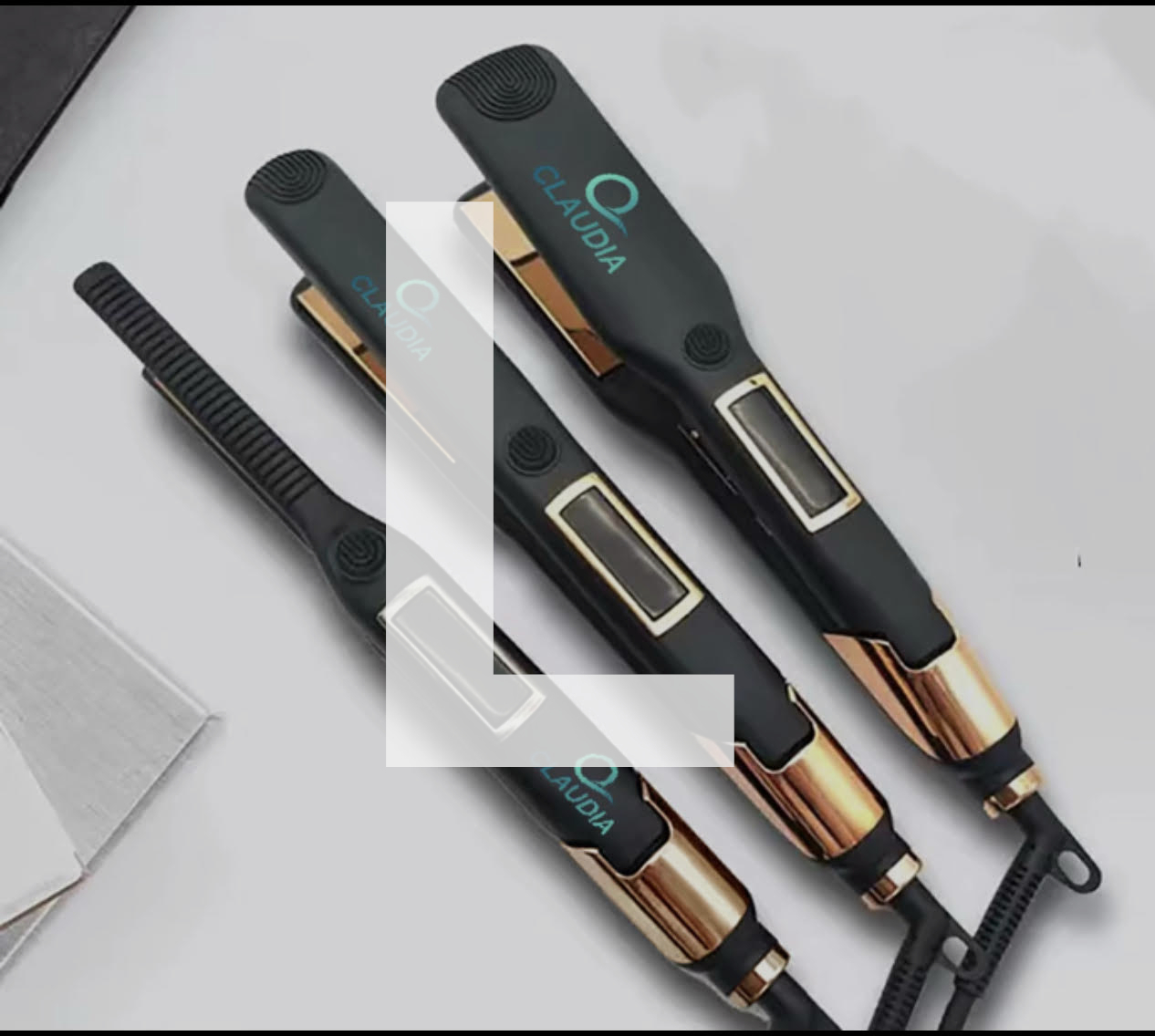 Titanium Plate Hair Straightener [LARGE]