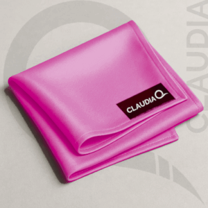 Claudia Q Silk Scarf - Pink